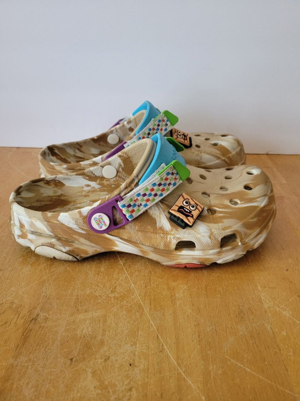 Crocs Classic All Terrain Clog Cinnamon Toast Crunch Cereal Camo M Size 7 W 9